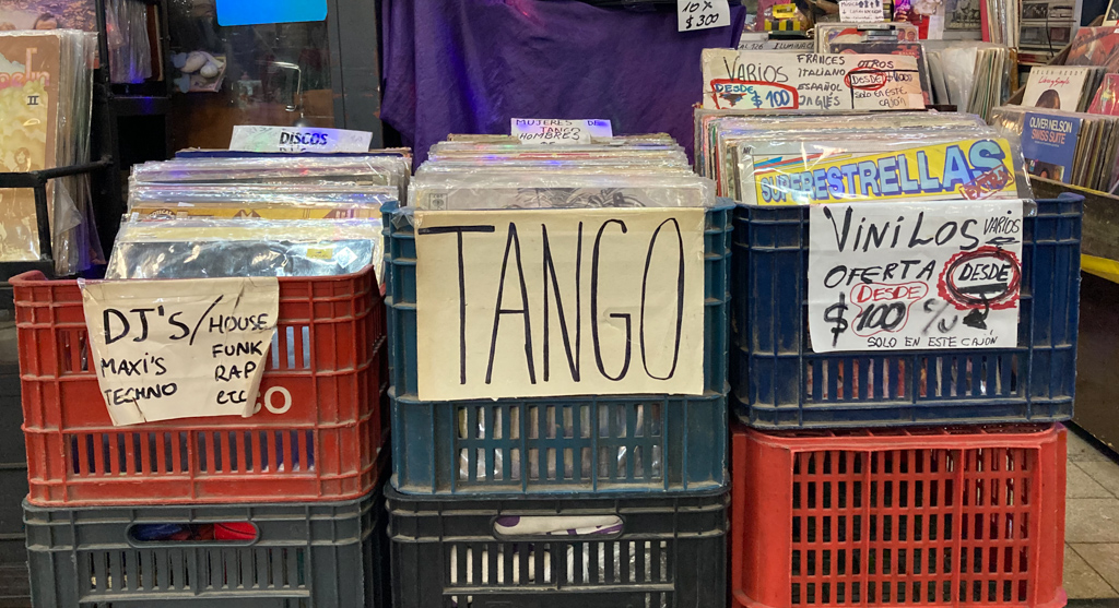 Tango auf Vinyl, Mercado de San Telmo