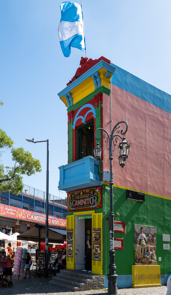 La Boca, Balkon als Bezahlspot für Selfies