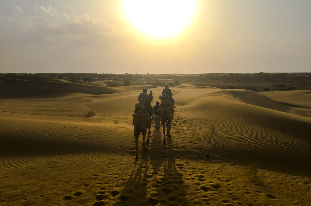 Camel Safari in Jaisalmer, Rajasthan (2017)