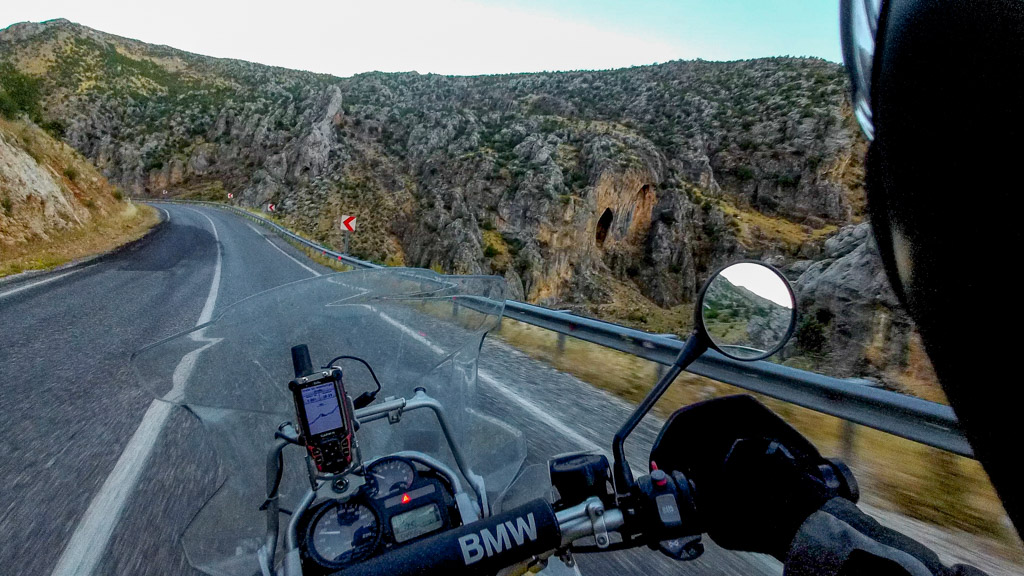 Bergstraße nach Nemrut Dağı