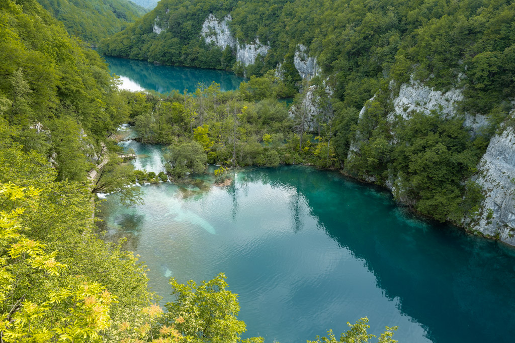 Sinterstufe Kozjak See und Korana See