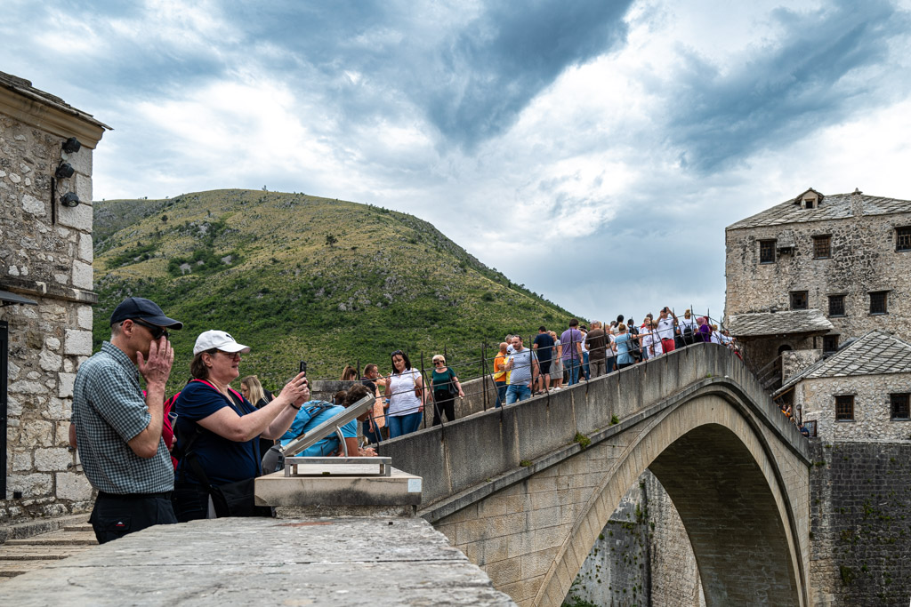 Touristenmagnet, Alte Brücke, Mostar