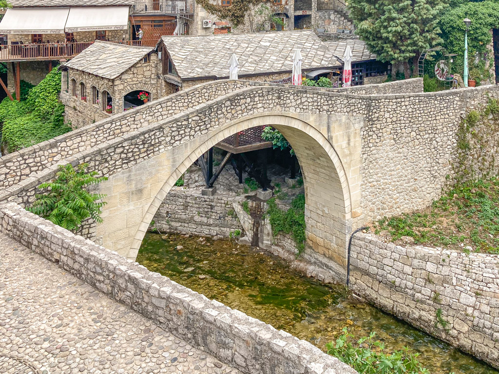 Kriva Ćuprija, Miniatur der Alten Brücke, Mostar