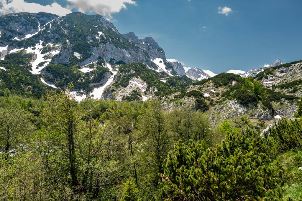 Blick auf den Mali Međed