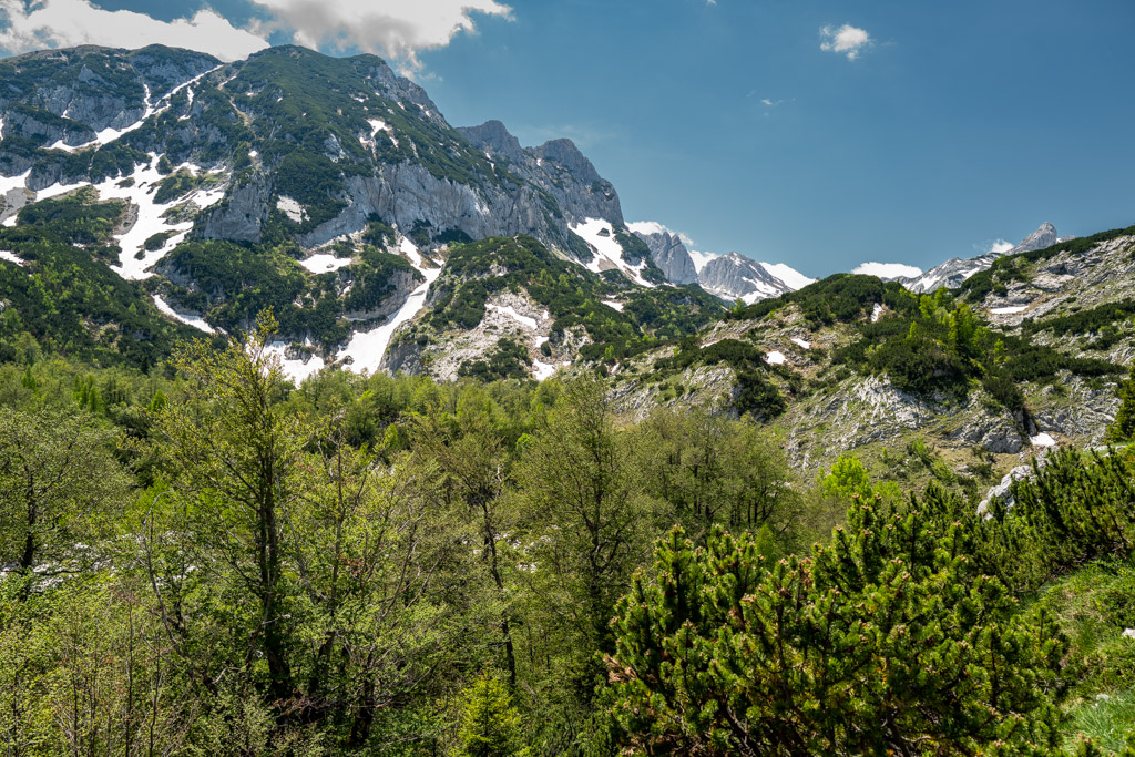 Blick auf den Mali Međed