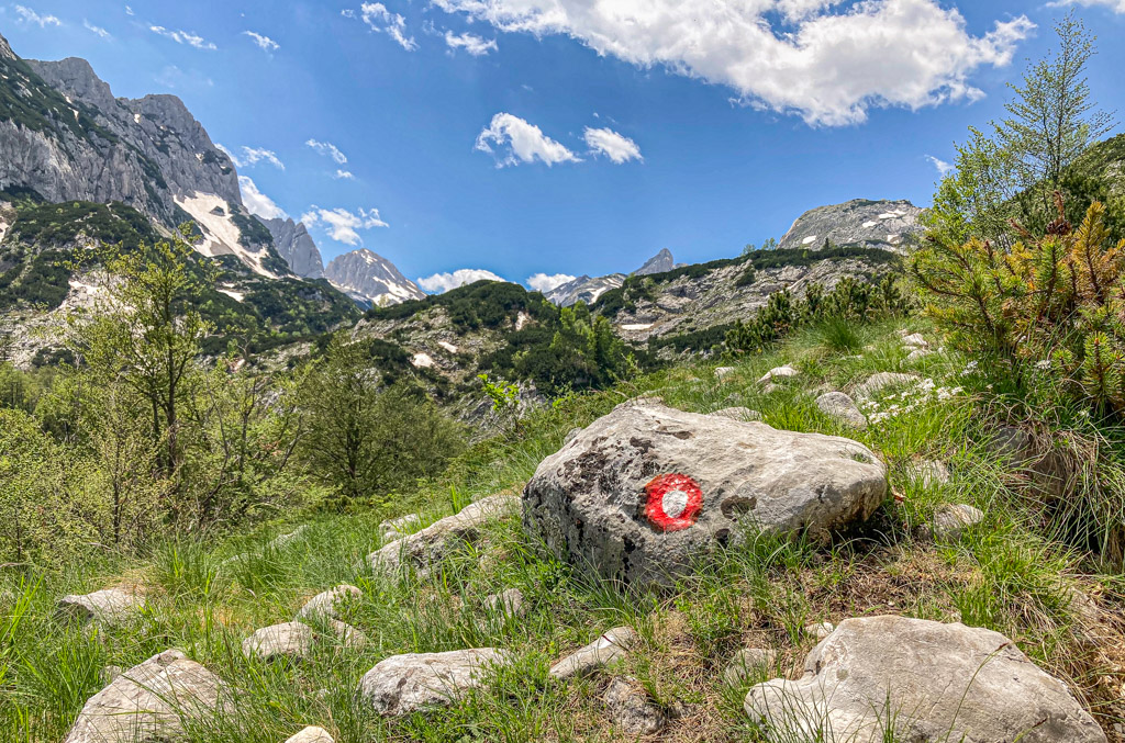 Wanderzeichen, Durmitor