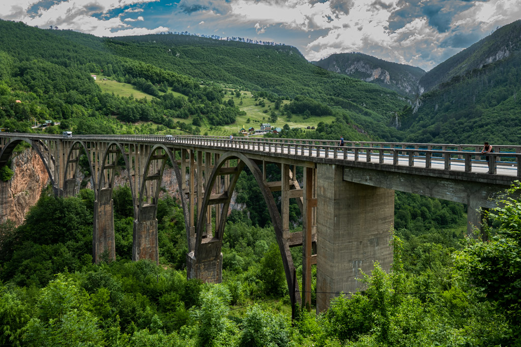 Đurđevića, Brücke über die Taraschlucht