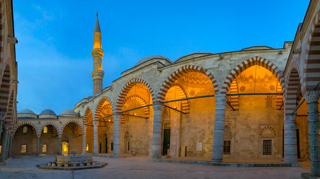 Burmalı (Three Balconies) Mosque, Edirne