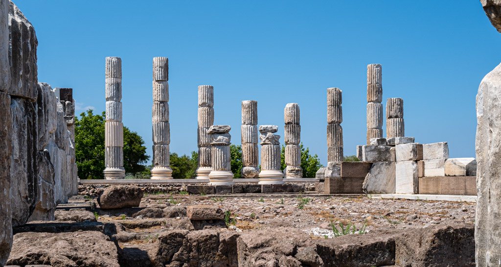 Säulen des Tempels Apollon Smintheus
