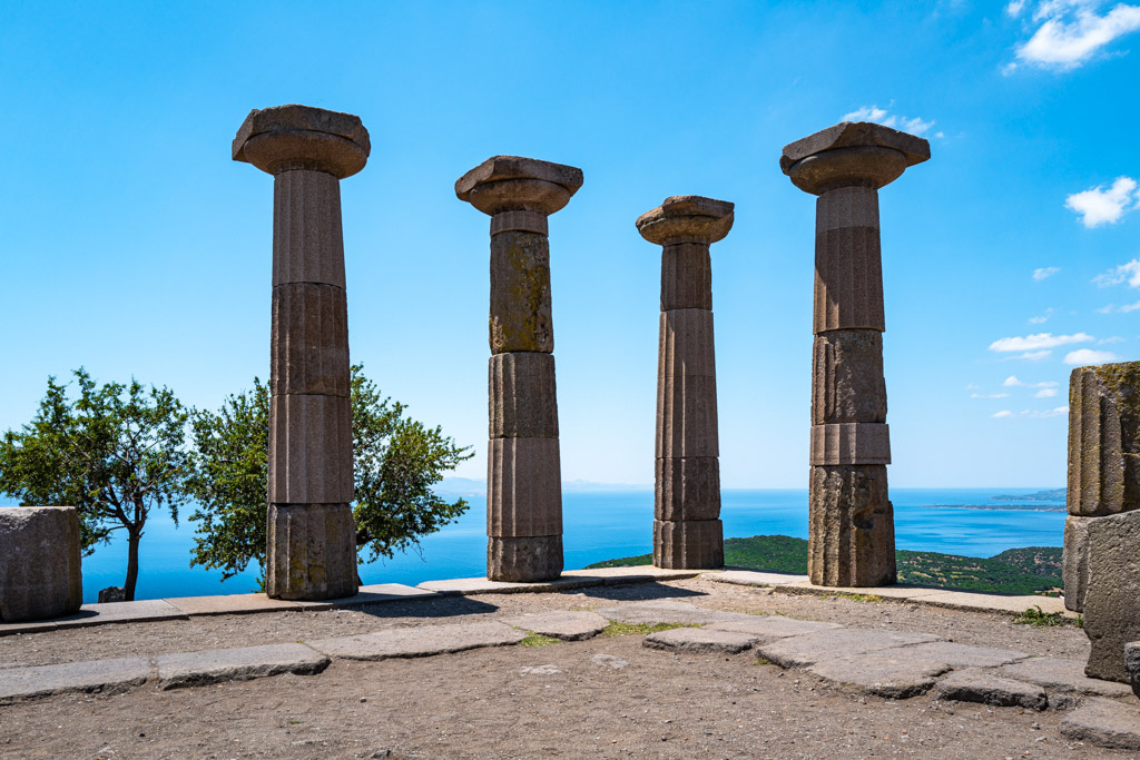 Assos, Tempel der Athene