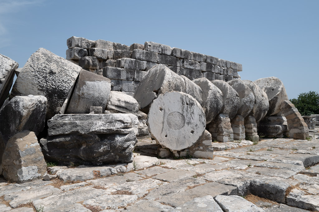 Säulenfragmente, Apollon Tempel
