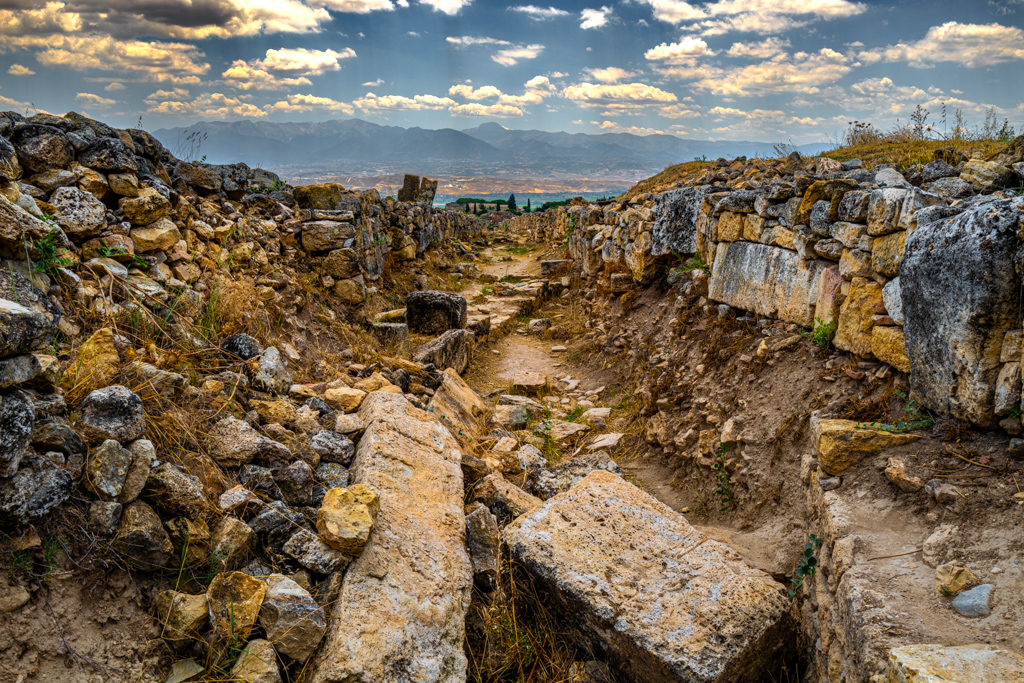 Alte Straße vom Martyrium zur Agora, Hierapolis