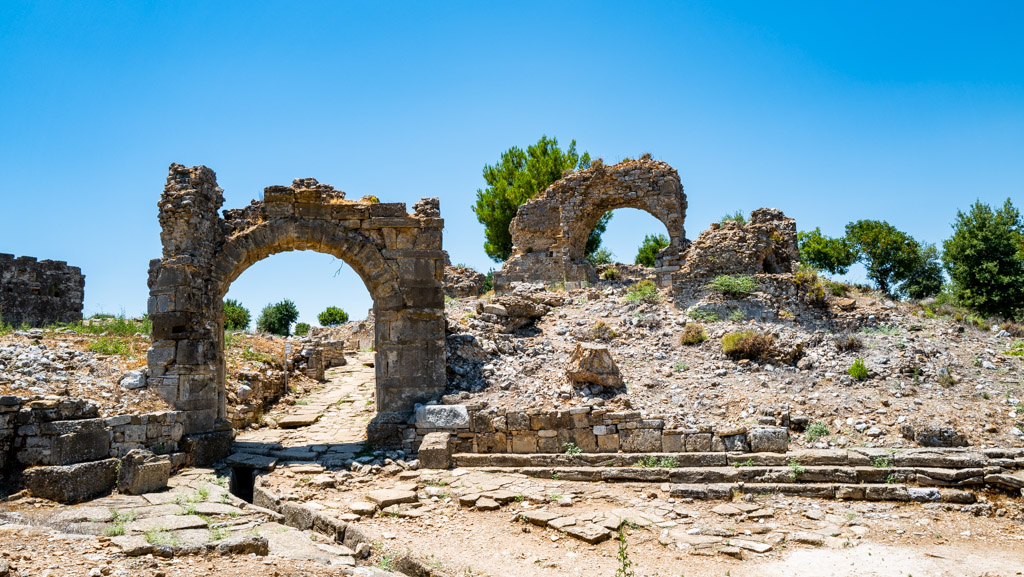 Bogen an der Hauptstraße, Aspendos