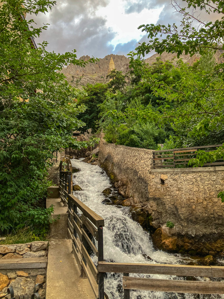 Schmelzfluss in Kemaliye