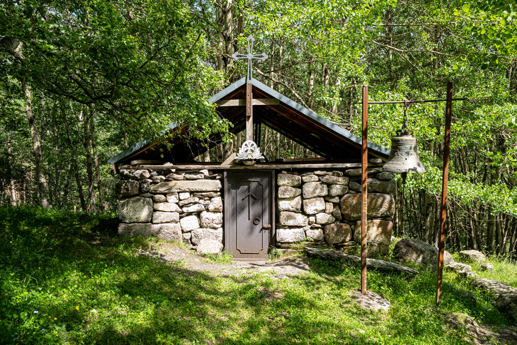 Eremitenhütte unterhalb der Gergetier Dreifaltigkeitskirche