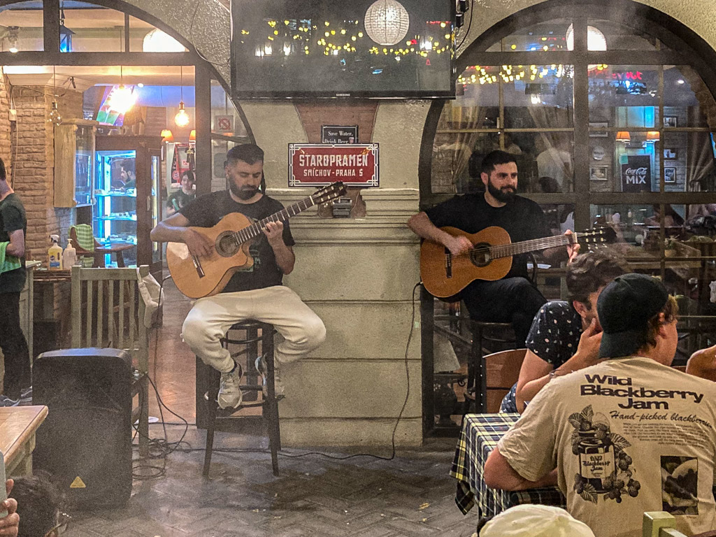 Live Musik im Restaurant, Tbilisi