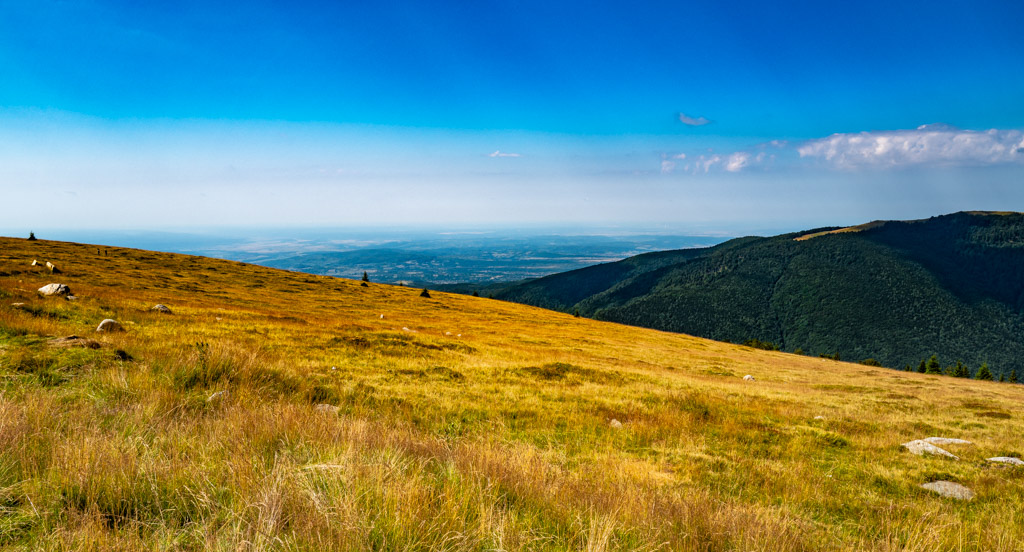 Blick nach Süden in die Walachei