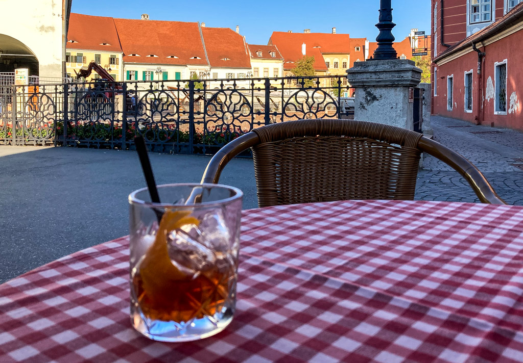 Aperitif an der Lügenbrücke