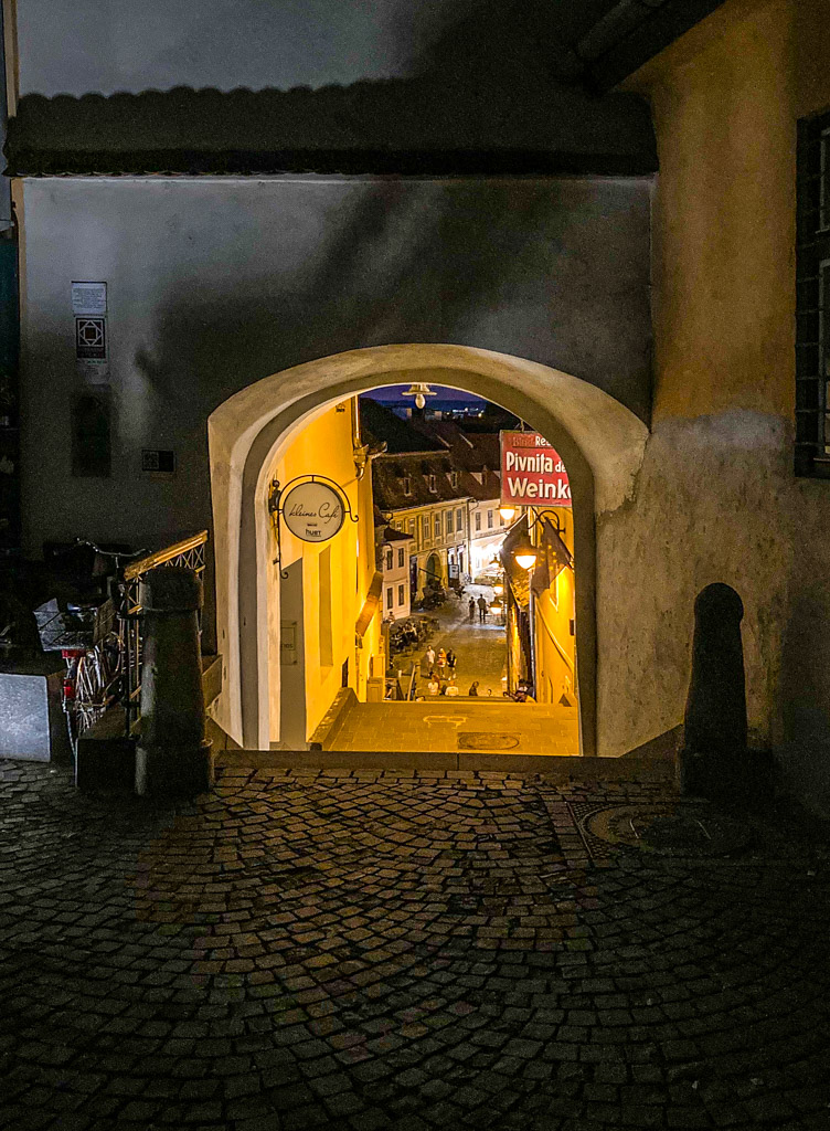 Treppe am Sagturm, Sibiu