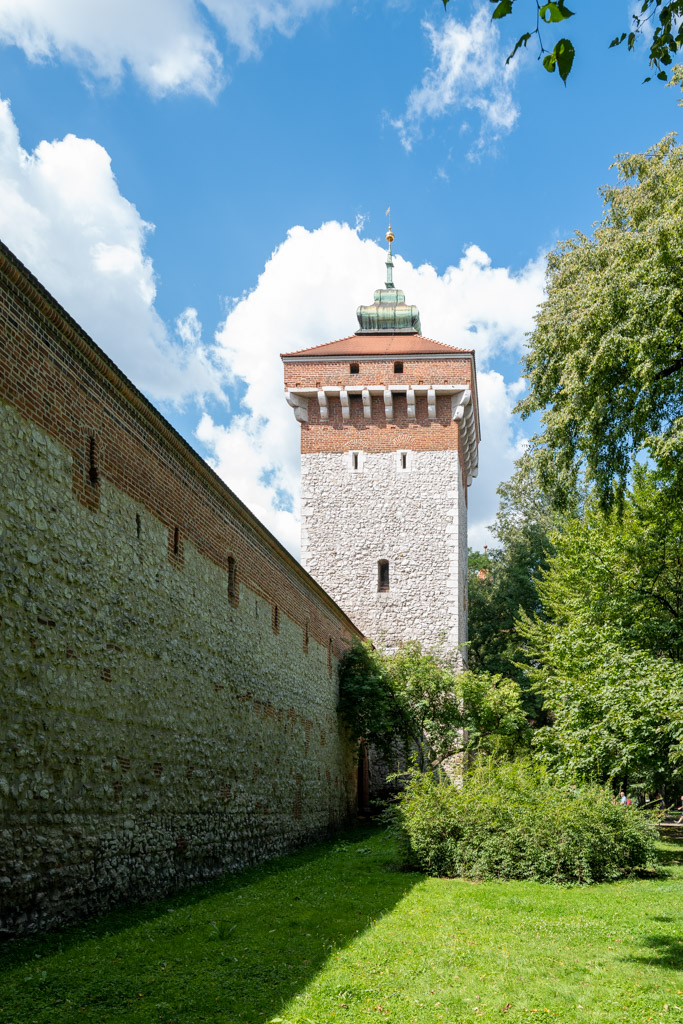 Stadtmauer mit Florianstor