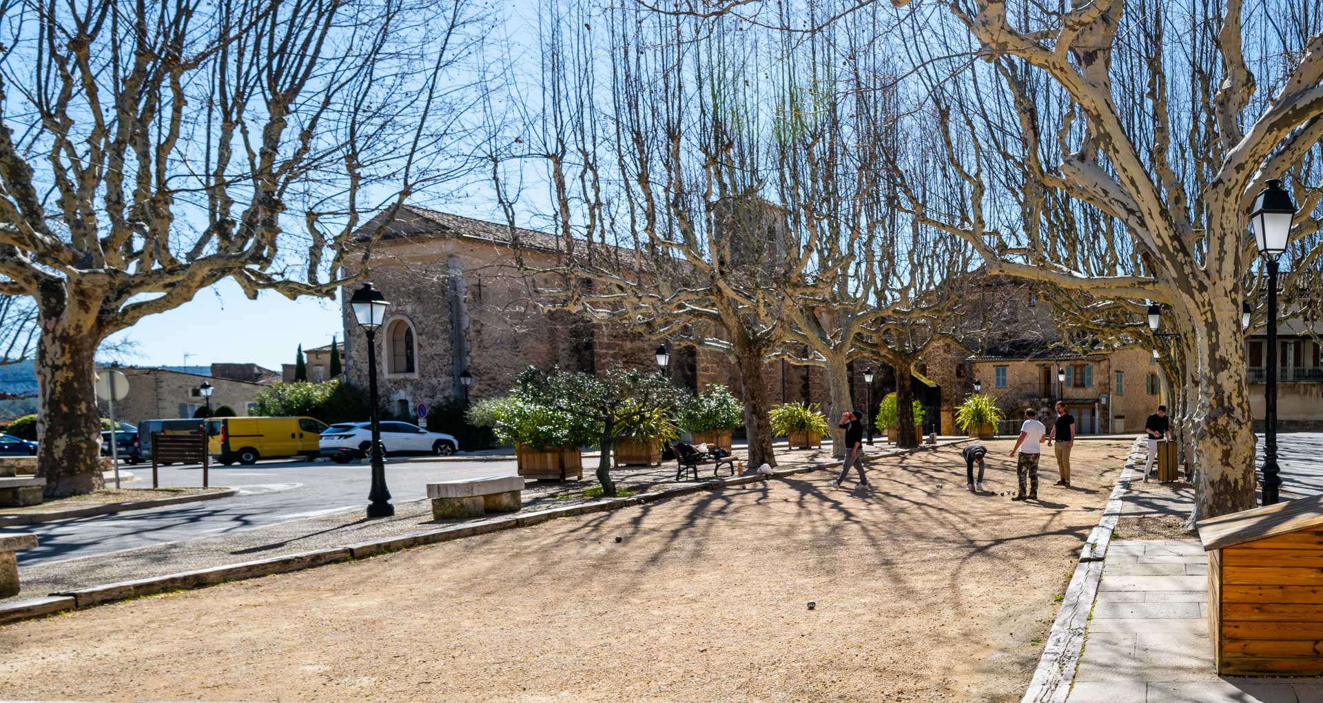 Terrain de pétanque