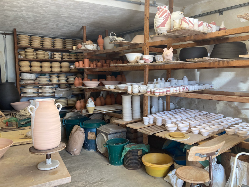 Keramikwerkstatt in Villecroze
