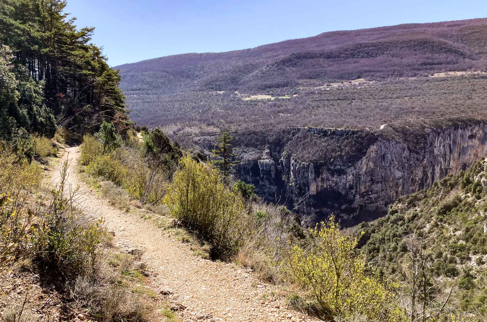 Mein Wanderweg in die Verdonschlucht