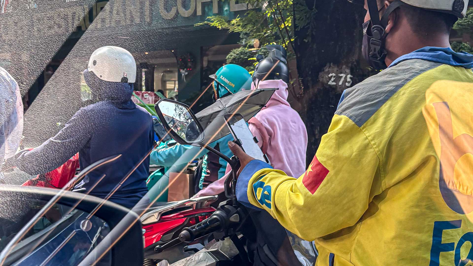 Sonnenschirm fürs Handy