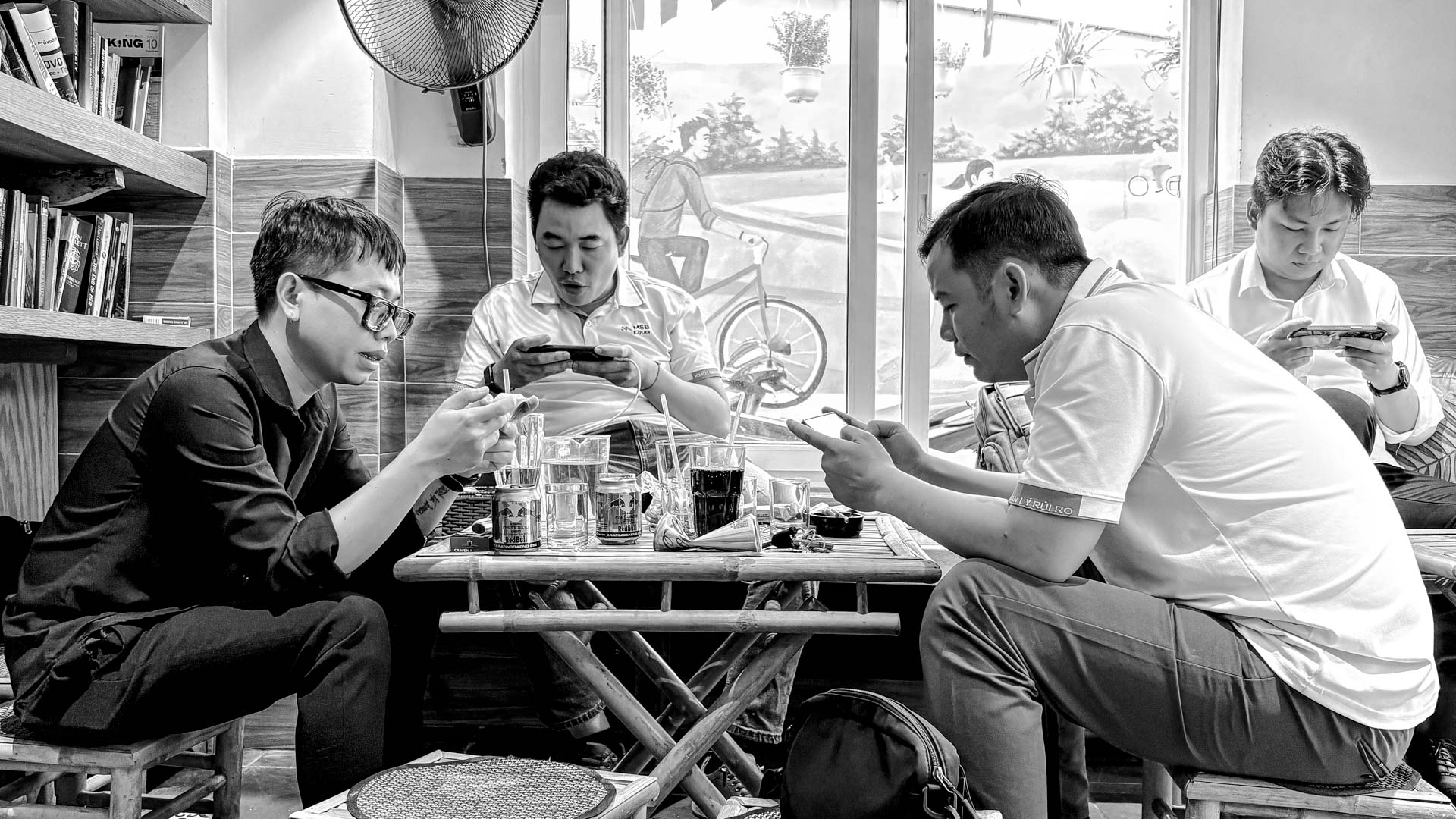 Online-Multi-Player im Café