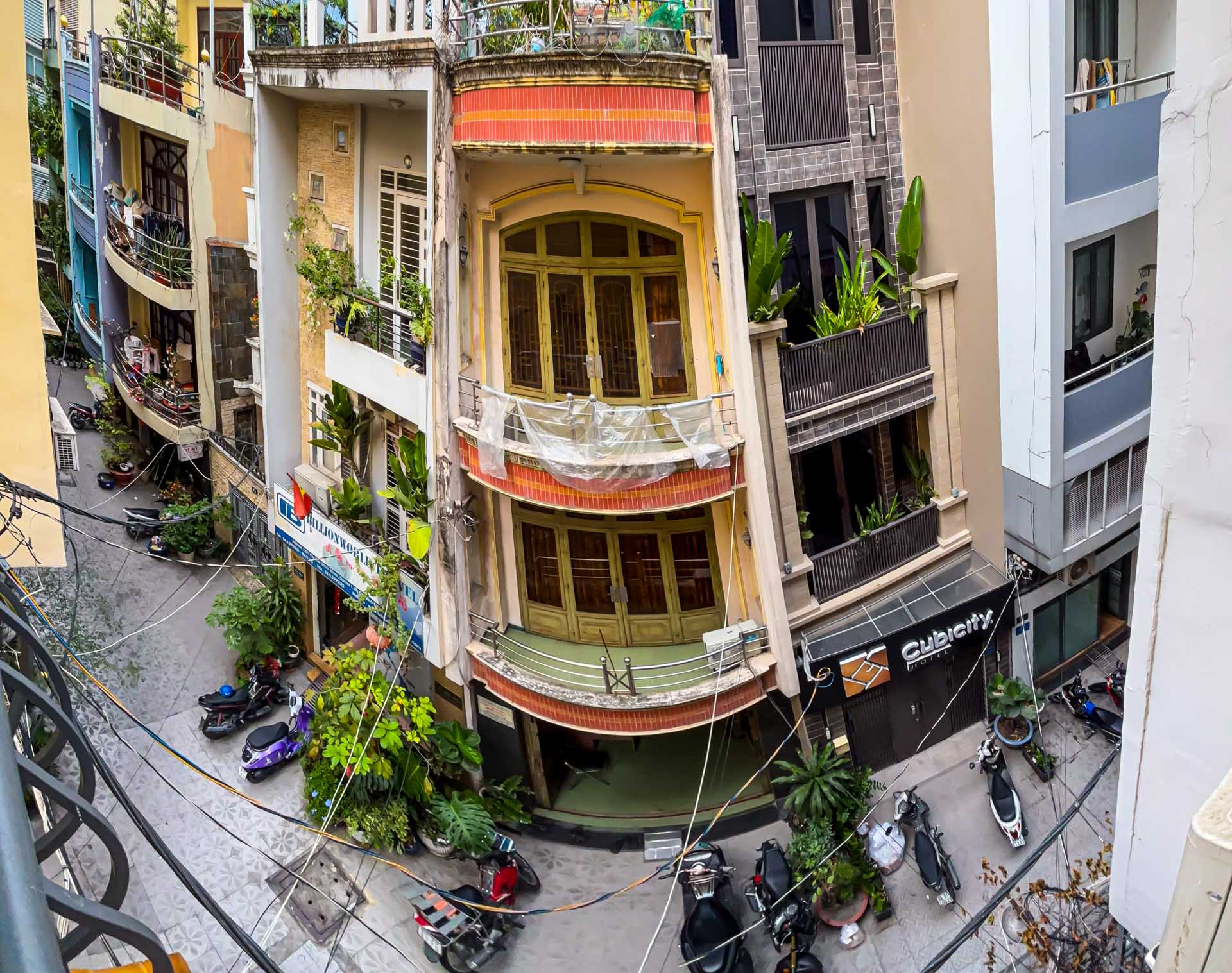 Charmanter Ausblick vom Balkon