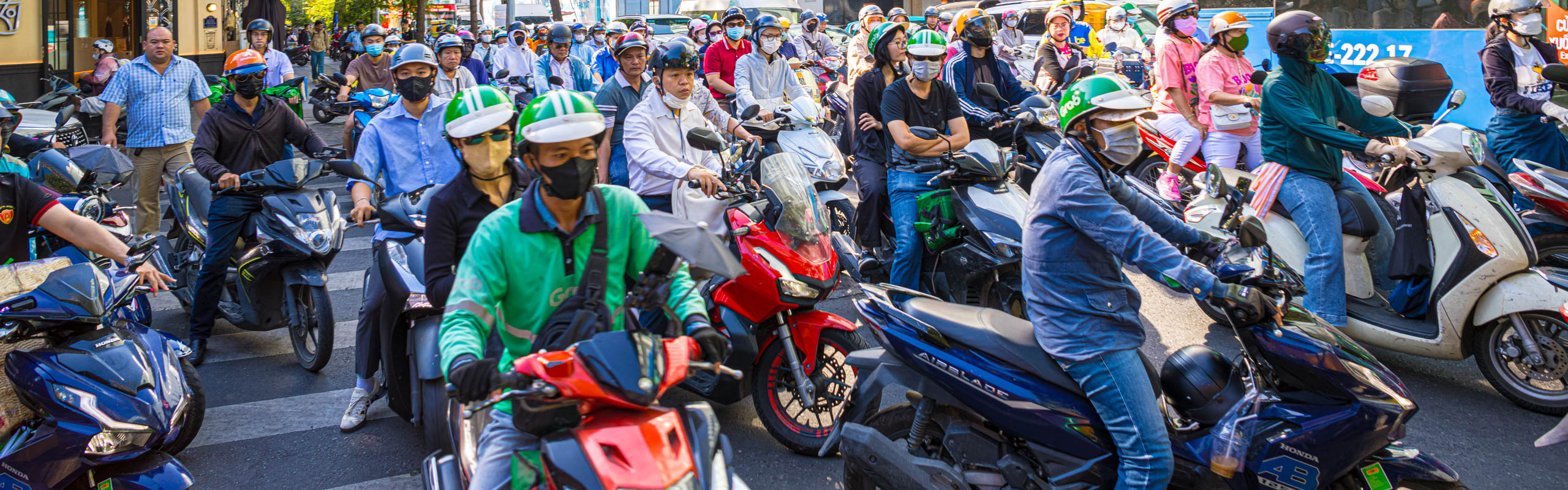 Common Traffic in Saigon