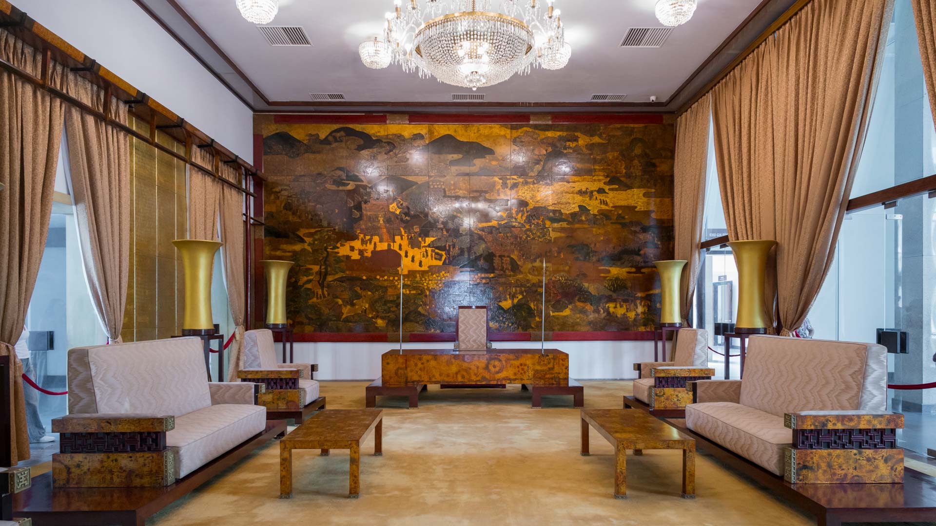 Wiedervereinigungspalast – Dinh Độc Lập – Ambassador Room