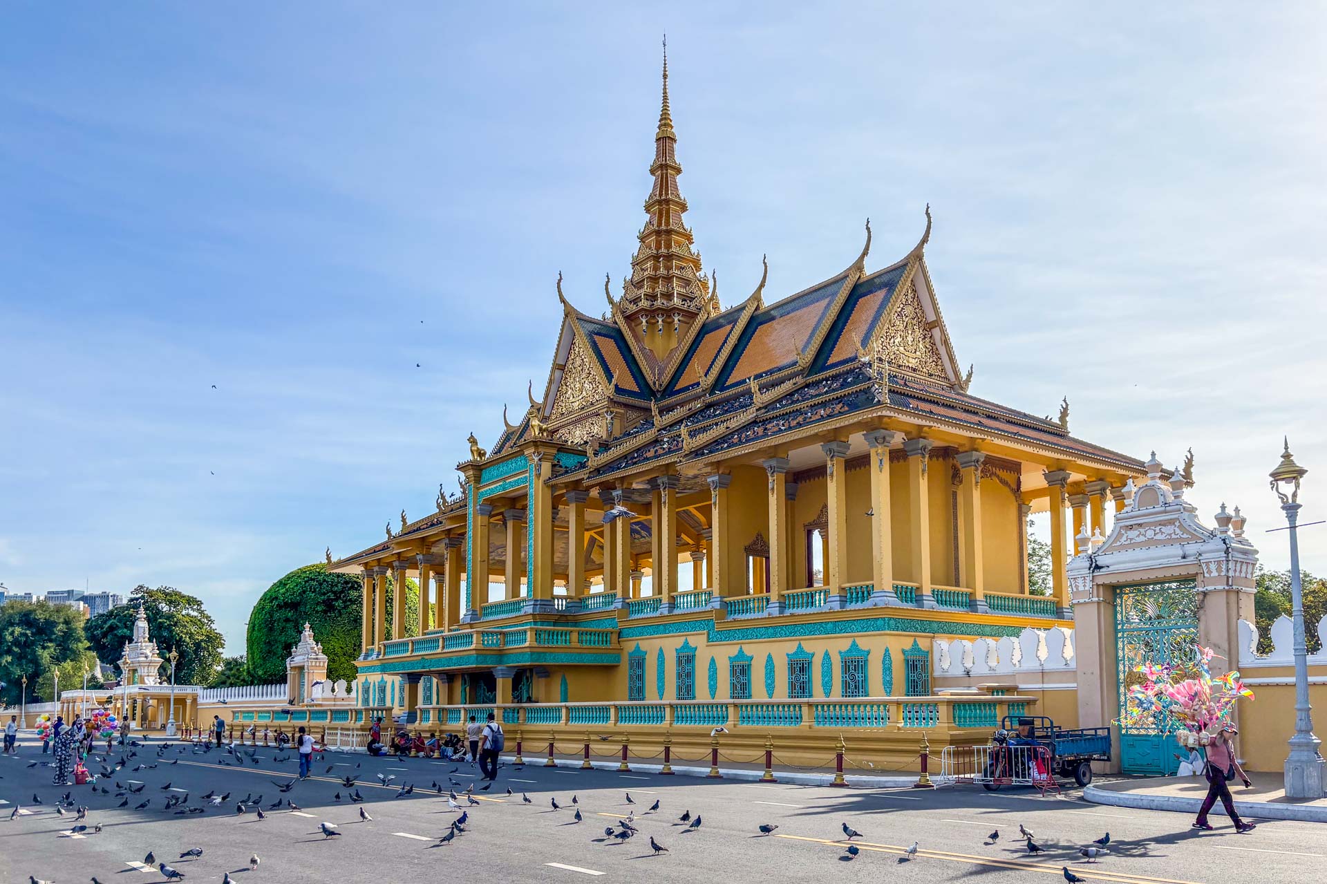Tagesziel erreicht – Moonlight Pavillon, Phnom Penh