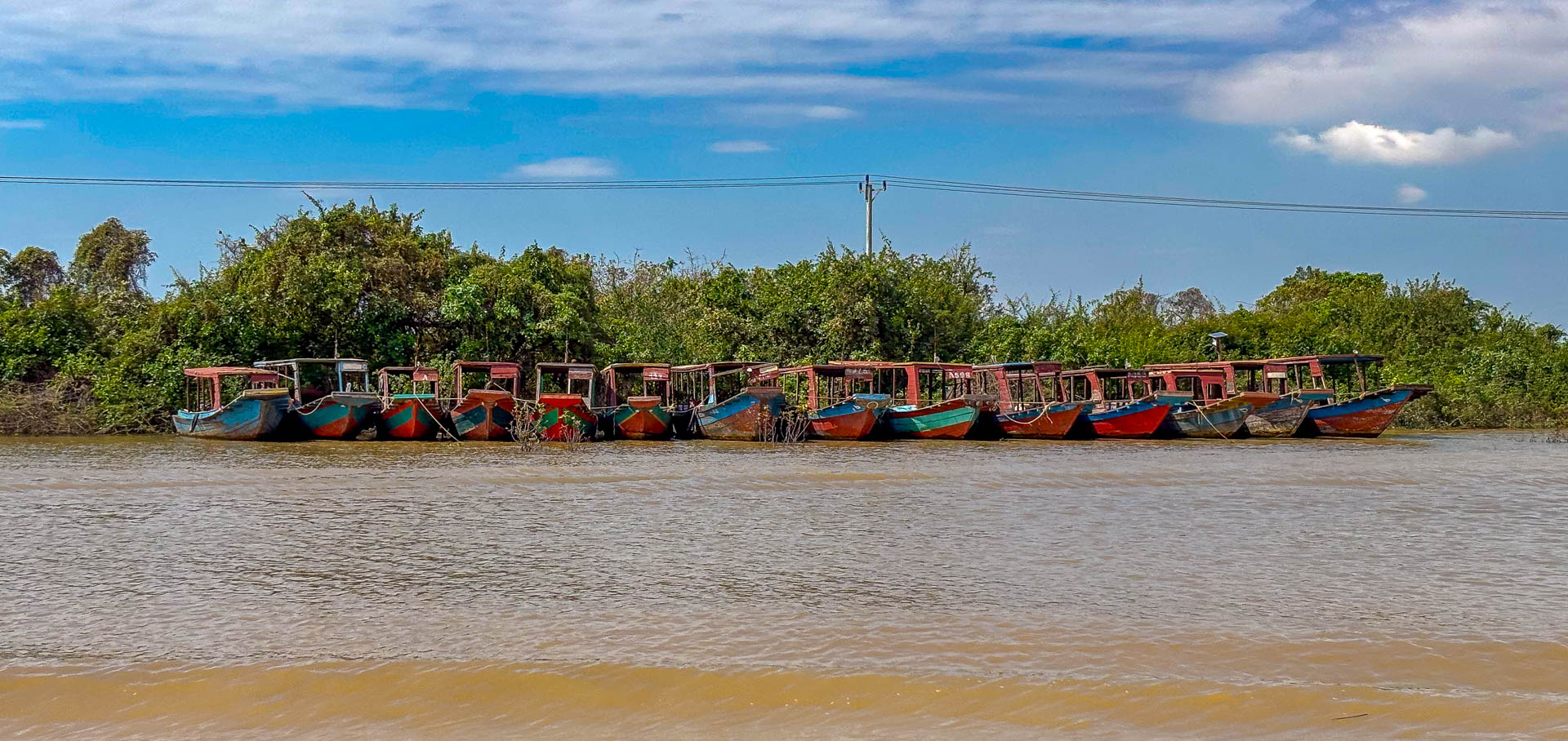 Kanal von Kampong Phluk, Tonle Sap