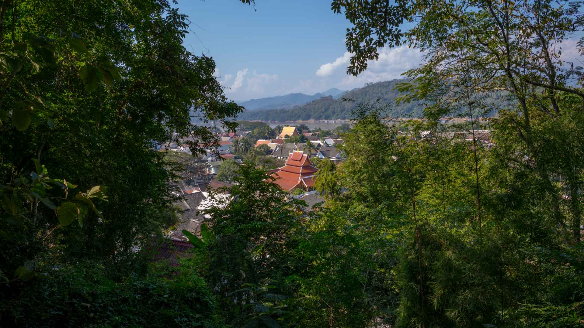 Luang Prabang von Phousi Hill