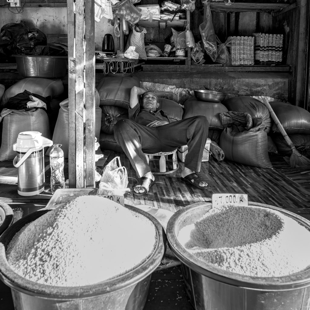 Markt am Mittag, Luang Prabang
