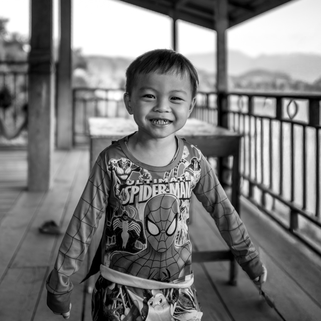 "Spider Man", Luang Prabang, Laos