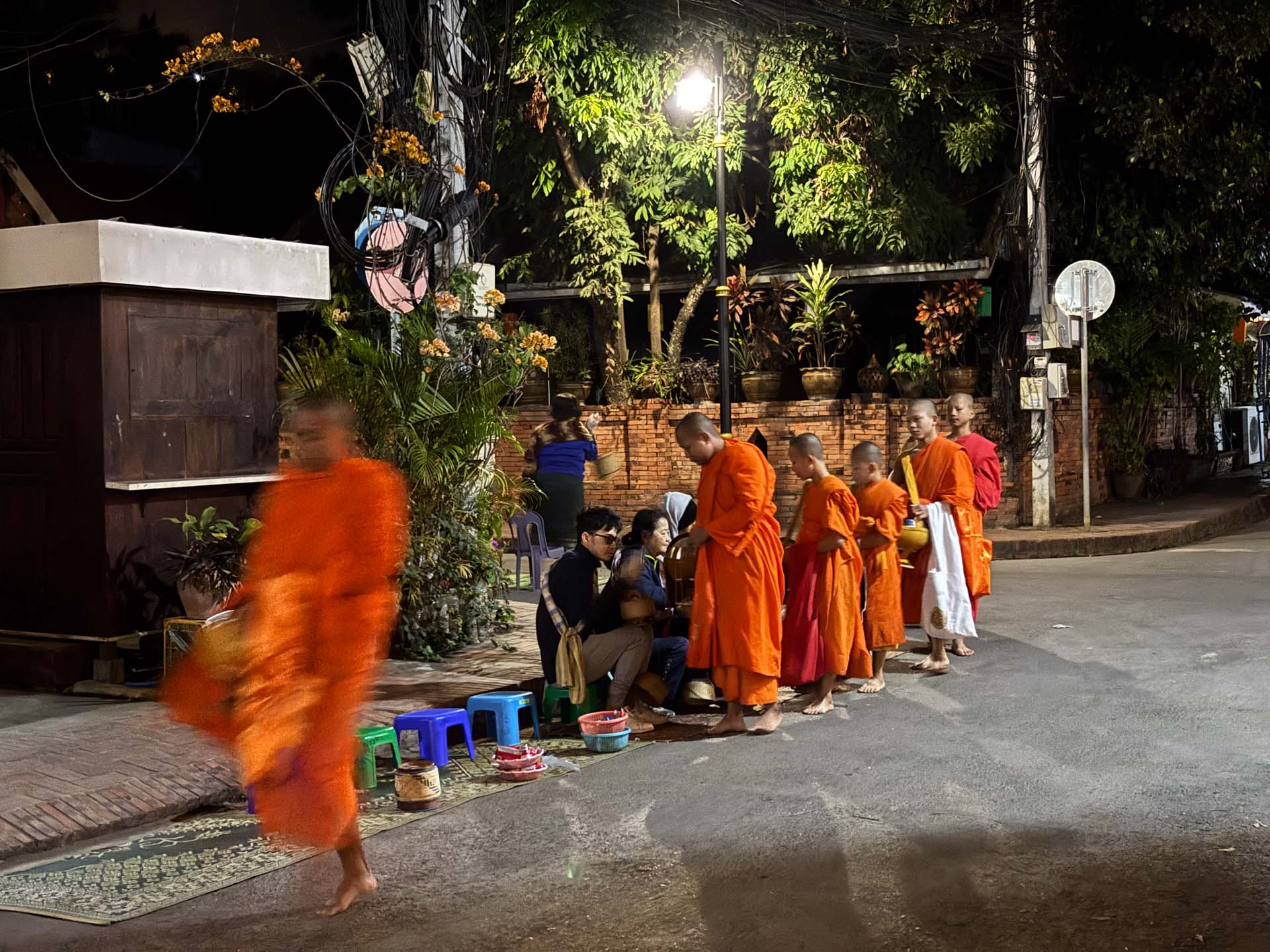 Ein schweigsames Ritual