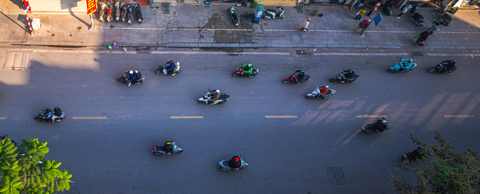 Hanoi am Morgen, Kham Thien Road