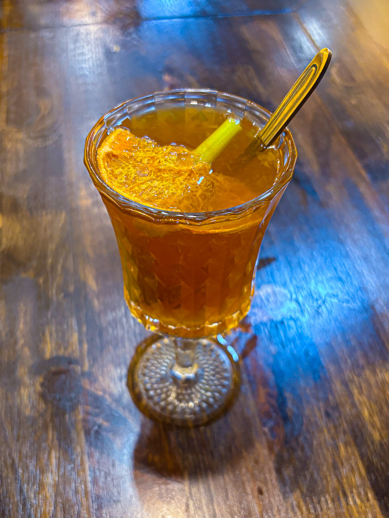 Kulinarische Entdeckung: Peach Tea with Lemon Gras