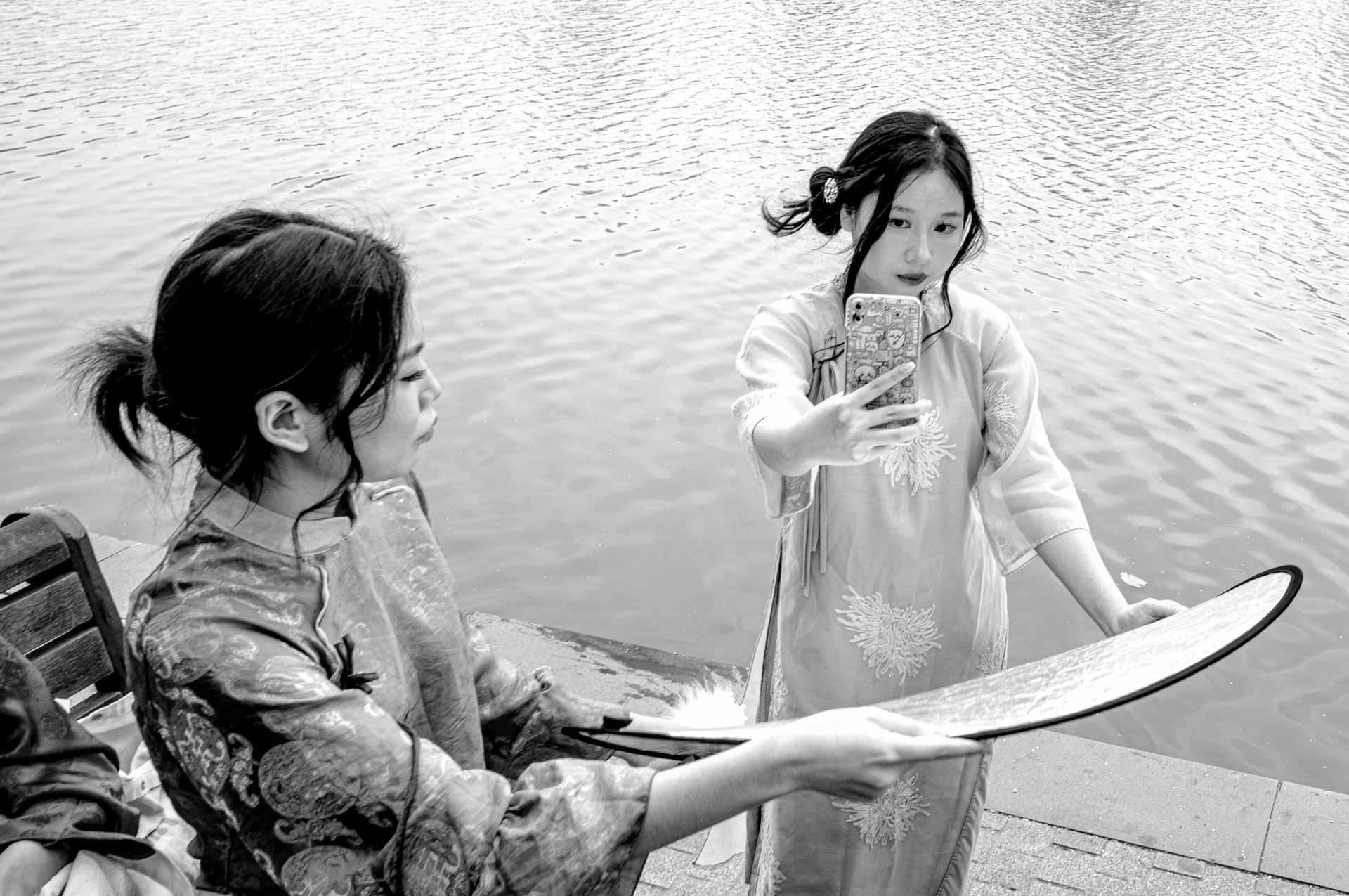 Foto shooting am Hoàn Kiếm See