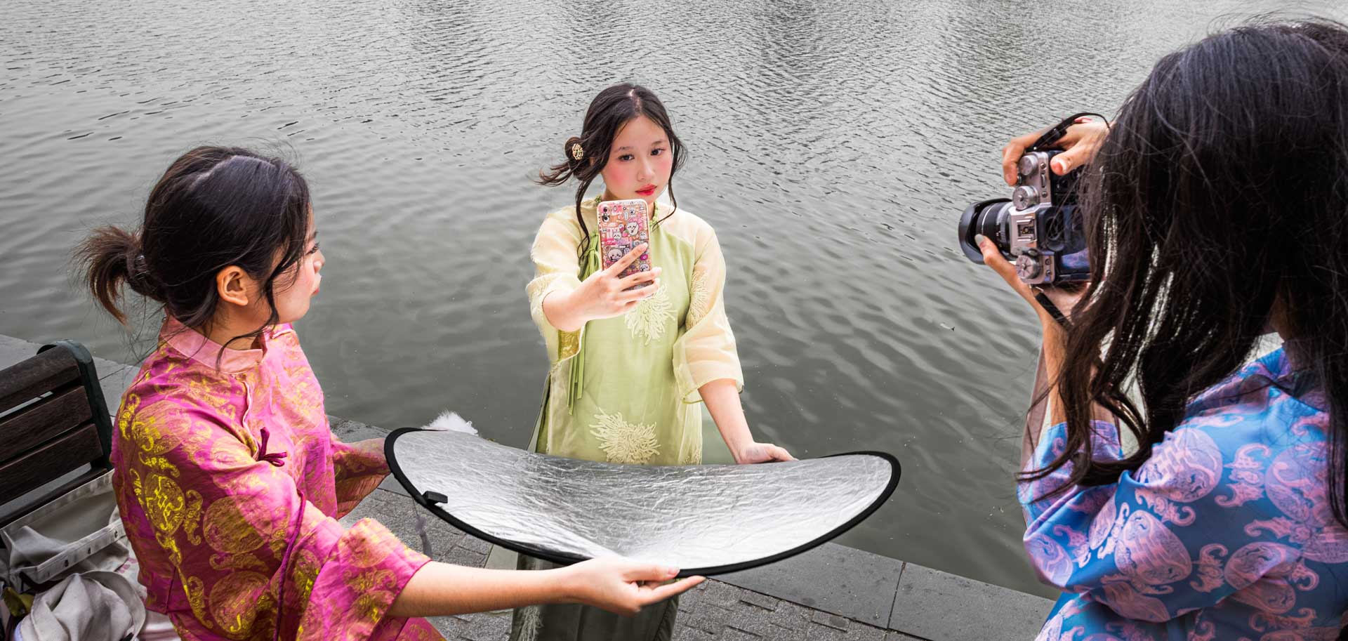 Foto shooting am Hoàn Kiếm See