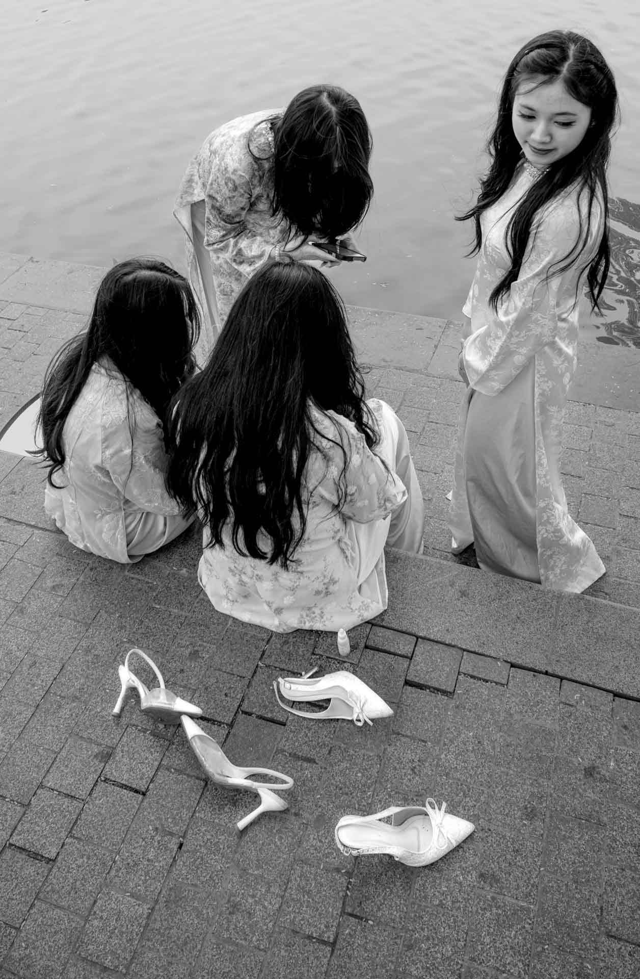 Foto shooting am Hoàn Kiếm See