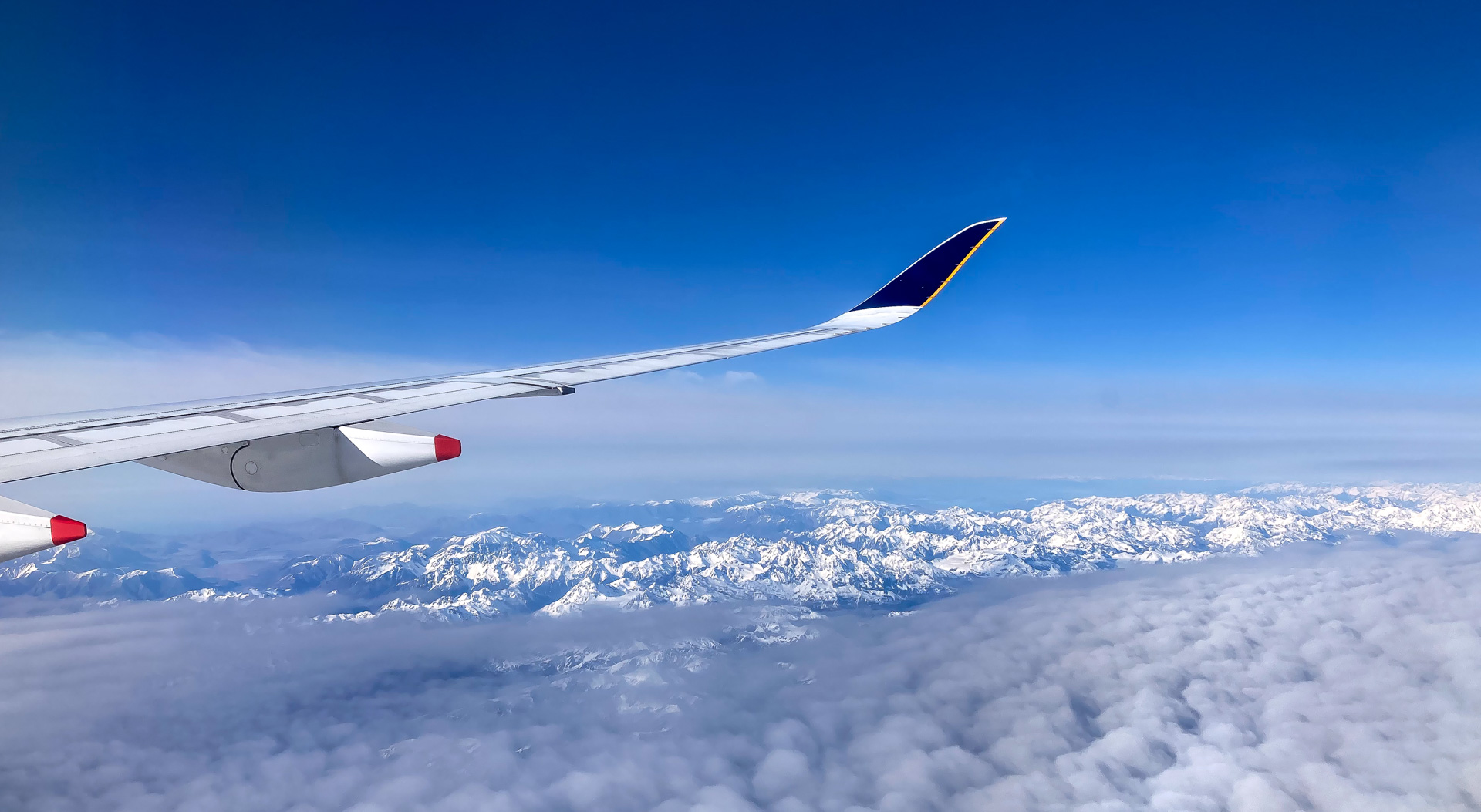 Approaching New Zealand, Southern Alps