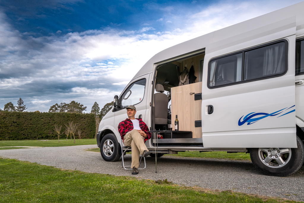 First Camping in NZL