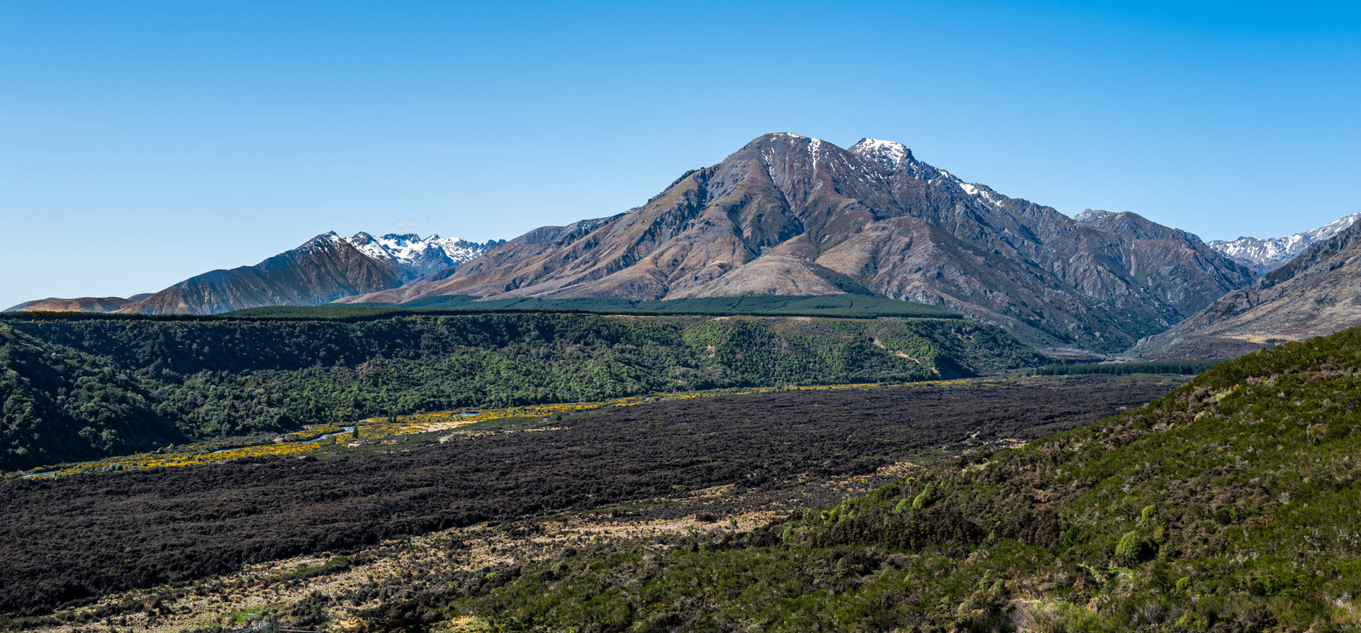 Senke an den Brunel Peaks