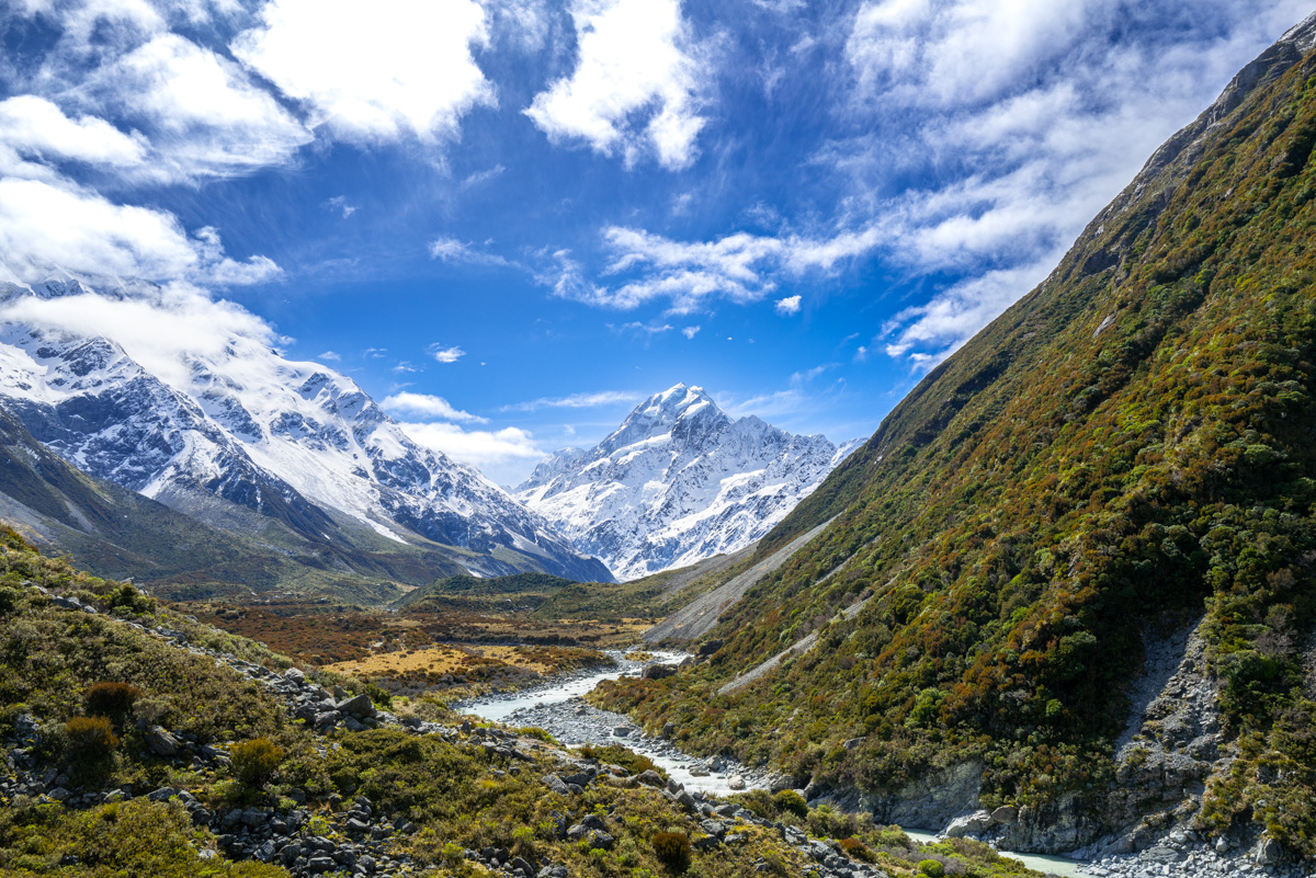 Mt. Cook from Hooker Valley