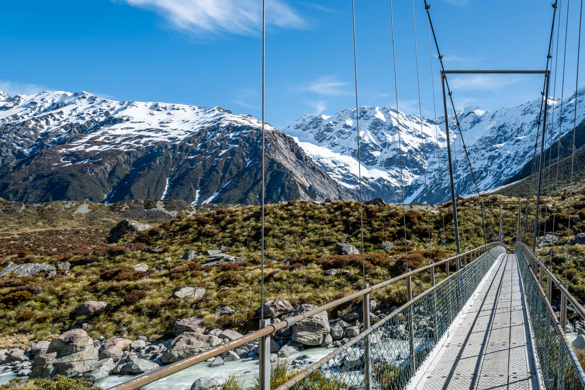 Hängebrücke, Hooker Trail