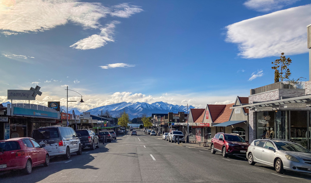 Beschauliche Helwick Street, Wanaka