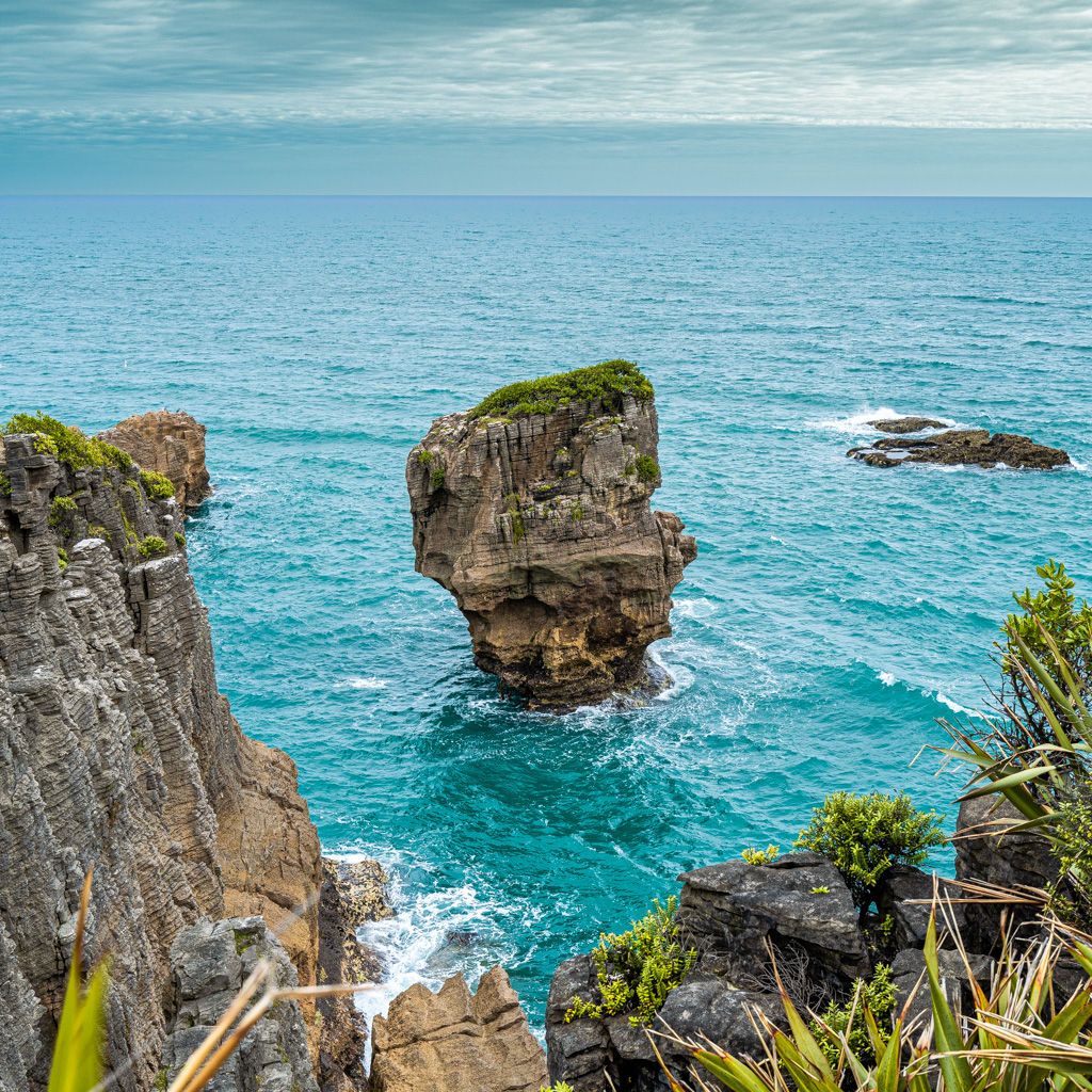 At Punakāiki - Pancake Rocks